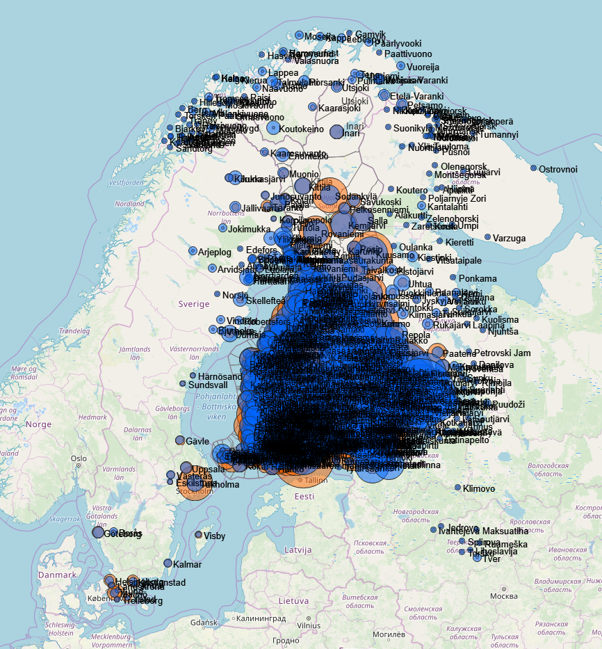 kartta | Yhteiset sukujuuret